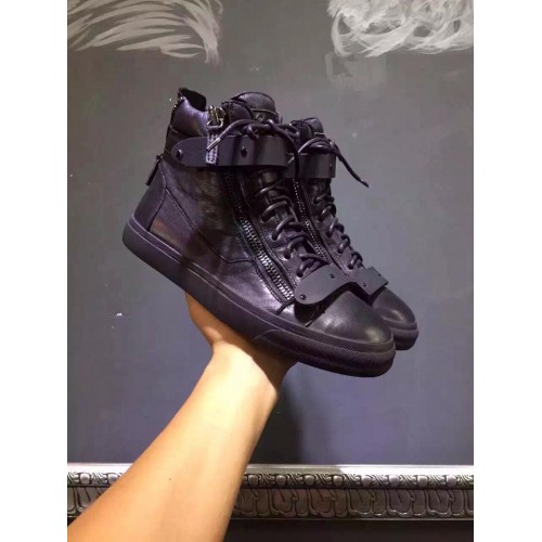 GIUSEPPE ZANOTTI All Black Sneakers